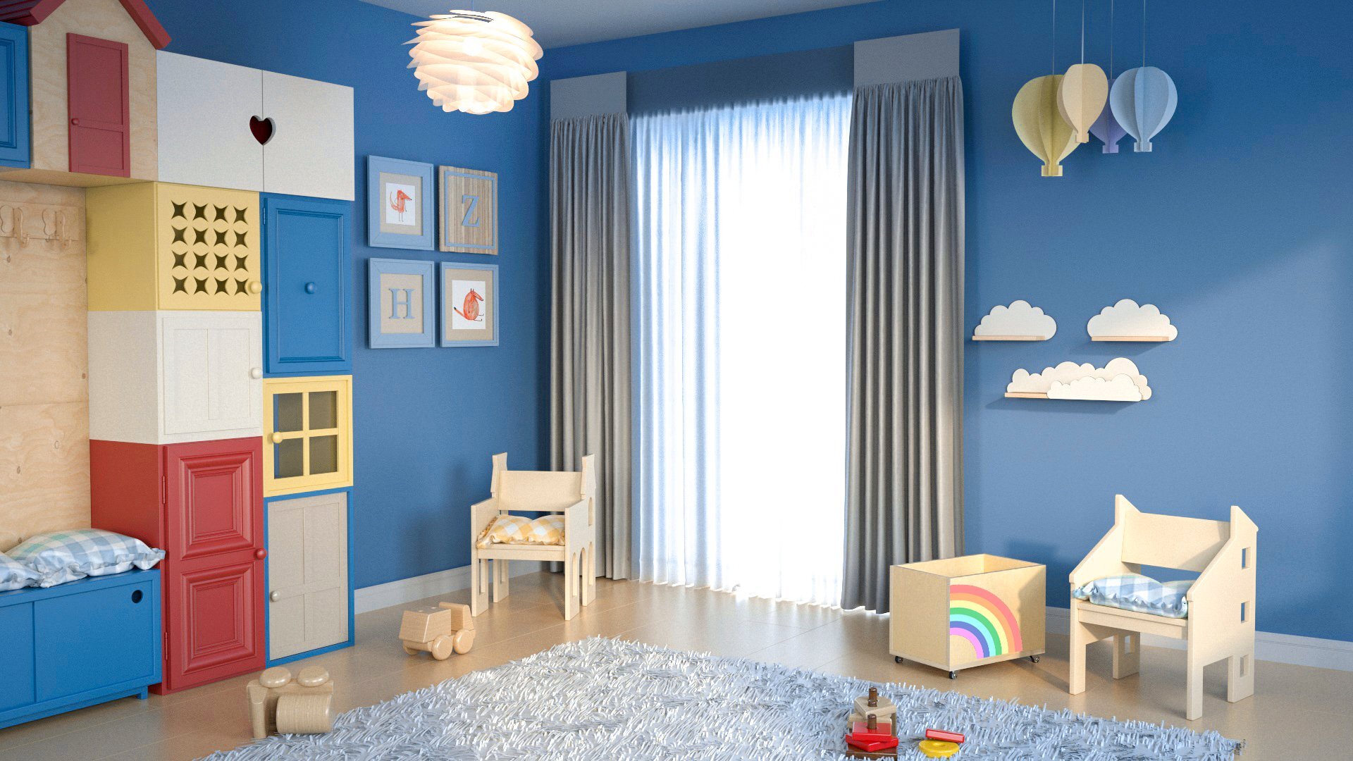 policka-do-detskej-izby-prirodna-oblaciky-sada-3-ks-izba2